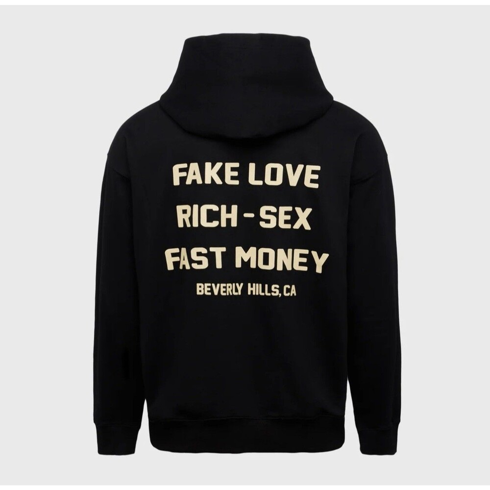 Hotel Homme Femme Black Hoodie Men’s XL NWT MSRP $198